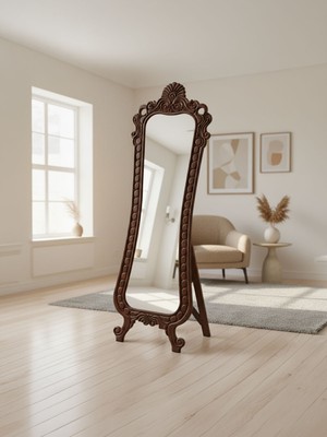 Gazzini Furniture Kaida Ahşap Boy Aynası