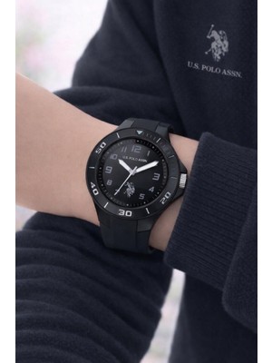 U.S. Polo Assn. U.s.polo Assn 2 Yıl Saat&saat Garantili 3 Atm Suya Dayanıklı Genç ve Çocuk Kol Saati US.G2146.1