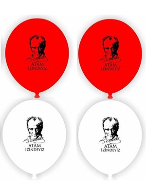 Vatan Balon Atam İzindeyiz (100 Lü Paket) Vt908