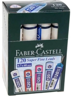 Faber-Castell Faber Castell Min Uç Grip 0.7 mm 2b 120LI Beyaz Tüp 12 Adet