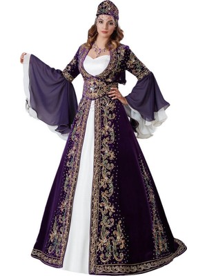 Ceyyiz 5 Parça Bindallı Kına Elbisesi Gülşah