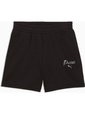 Puma Essentials Script Kadın Siyah Şort (691762-01)