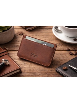 Legend Leather Diga 11690HAKIKI Deri Klipsli Erkek Kartlık Cüzdan