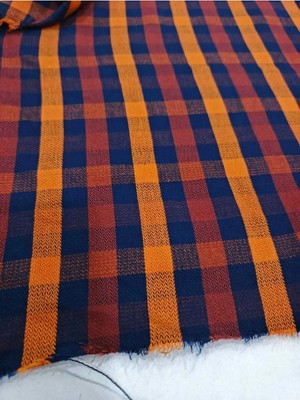 150 En Pamuk 1. Sınıf Gömleklik Elbiselik Yumuşak Doku Kare Desen Ekose Kumaş