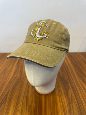 Hamze Denizci Çapa Nakış Vintage Eskitme Yıkamalı Unisex Cap Şapka