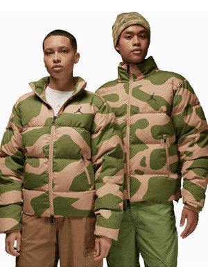 Nike Jordan Flight Heritage Camo Down Puffer Erkek Mont