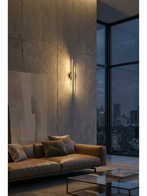 Rika Lighting Şarjlı Aplik Kumandalı Mıknatıslı Typ-C Şarjlı