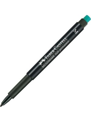 Faber-Castell Asetat Kalemi Permanent M Seri Siyah 15 25 99 (10 Lu Paket)