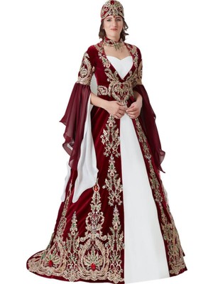 Ceyyiz 5 Parça Bindallı Kına Elbisesi Lale