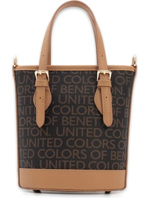 Benetton BNT_1761 20X16X7 El Kahverengi Kadın Çanta