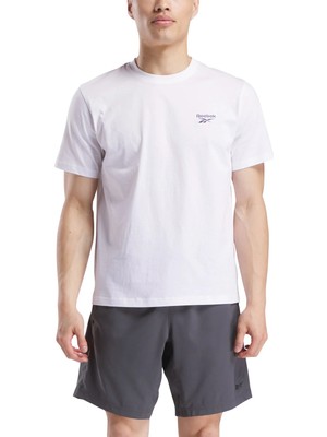 Reebok Cody Sl Crew Neck Ss Tee Beyaz Erkek Kısa Kol T-Shirt