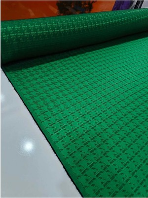 150 En Yeşil Desenli Viskon Tunik Elbise Pantolon Yumuşak Doku Kumaş