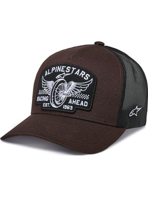 Alpinestars Heritage Patch Trucker Şapka Kahverengi  Siyah
