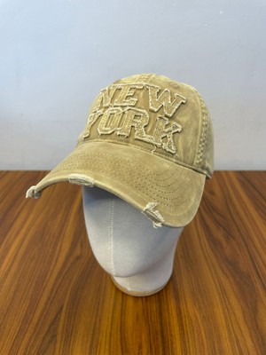 Hamze Vintage Yıkamalı Eskitme Model Unisex Cap Şapka