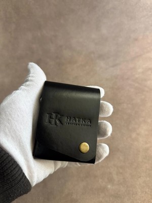Hatka Leather Craft El Yapımı Hakiki Deri Cüzdan - Single Fold K2