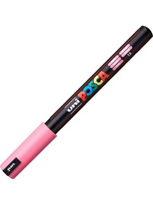 Uni-Ball Markör Boyama Kalemi Posca Boyama Kalemi Su Bazlı Poster 0.7 Mm Pembe N Pc-1Mr (6 Lı Paket)