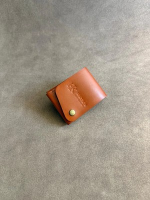 Hatka Leather Craft El Yapımı Hakiki Deri Cüzdan - Single Fold K2