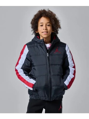 Nike Jordan Çocuk Mont 9-12 Yaş Nylon Puffer