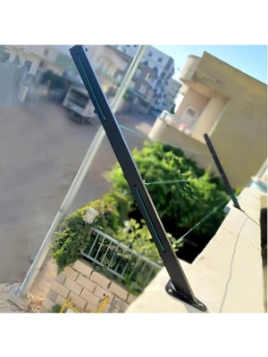 An Dekor Çamaşır Askısı Balkon Askısı Sabit Kurutma Demiri