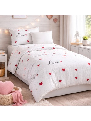 Lief Home Tek Kişilik Nevresim Takımı 160X220CM | 2 Yastık Kılıfı | Lastikli Çarşaflı 120X200+30