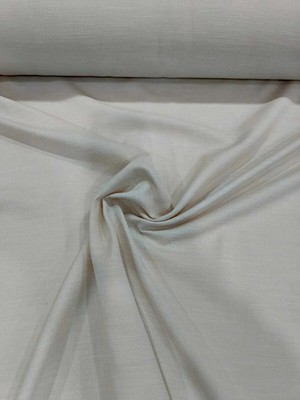 150 En Krem %90 Pamuk Pantolon - Gömlek -Tunik -Elbise Yapımına Uygun Kumaş