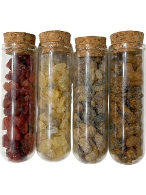 Anima Glow Kadim Reçine Tütsü Seti – 4’lü Şifa ve Arınma Serisi