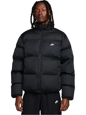 Nike Club Puffer Erkek Siyah Günlük Stil Mont FB7368-010