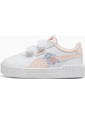 Puma Carina 3.0  Çocuk Beyaz Sneaker Ayakkabı