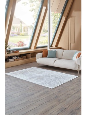 Gümüşsuyu Viera 18827 Dikdörtgen Akrilik Makine Halısı