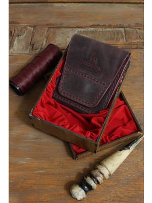 Hakiki Deri El Işçiliği Cüzdan