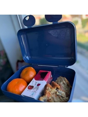 SÜS Beslenme Kutusu Saklama Kabı Büyük Hacim Bpa'sız Pp Plastik Sefer Tası ve Beslenme Çantası - Lunch Box, Dahil Okul Beslenme
