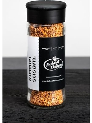 SÜS Baharat Dükkanı Kırmızı Susam 65GR (Cam)