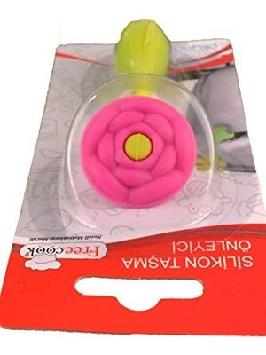 SÜS ® Çiçek Tasarımlı Silikon Çorba, Süt Taşma Önleyici Aparat
