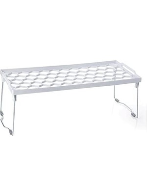 SÜS Plastik Metal Ayaklı Dikdörtgen Mini Raf Düzenleyici Organizer