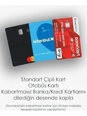 SÜS Sevgililere Özel 2'li Behzat ve Kredi Kartı Kaplama