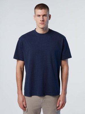 North Sails Regular Fit Organik Pamuk Bisiklet Yaka Basic Tişört