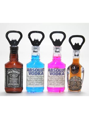 MiraLive Ikonik Içecek Şişesi Tasarımlı Magnetli Şişe Açacağı - Model 3