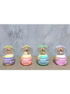 MiraLive Kapibara Tasarımlı Işıklı Kar Küresi