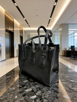 Dilorans ✨ Premium Siyah El & Omuz Çantası – Zamansız Tasarım, Üst Düzey Şıklık