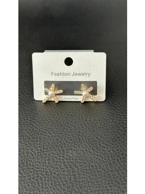 Blue Cat Bijouterie Yıldız Küpe