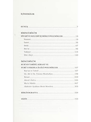SÜS Tefsirde Ehl-I Sünnet - Şia Polemikleri