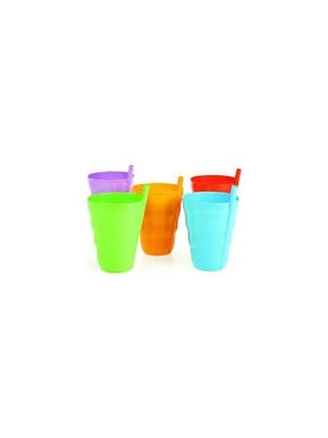 3lü Pipetli Bardak