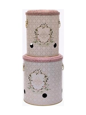 SÜS Patates Soğan Kovası - Sebzelik - Patates Soğanlık Sepeti, Rosy (Rosy)