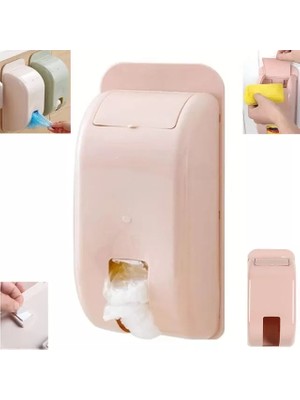 Pratico Market SN-27113 Duvara Monteli Poşeti Saklama Kutusu