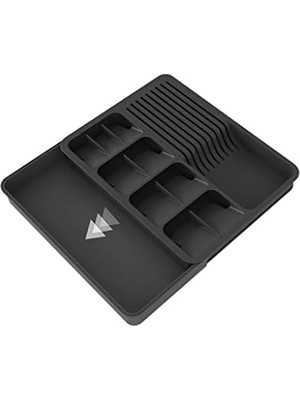 SÜS Genişleyebilir Çekmeci Içi Düzenleyici Ayarlanabilir Kaşıklık ve Bıçaklık Seti