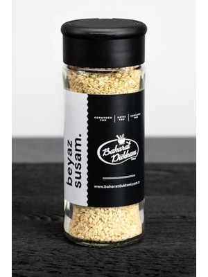 SÜS Baharat Dükkanı Beyaz Susam 65GR (Cam)