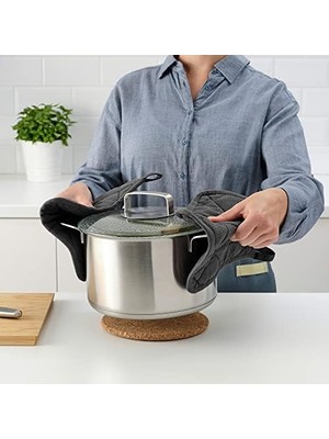 SÜS Tencere Tutucu, 21 x 21 Cm, Gri