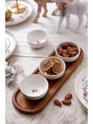 SÜS Porselen Joy 4 Parça 8 Santimetre Kase Seti