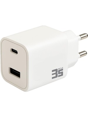 SÜS Redline 35W Gan Type-C ve Usb-A Girisli Sarj Seti