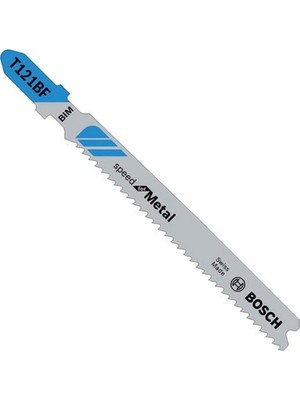 SÜS 3 x Dekupaj Testere Bıçağı T 121 Bf Speed For Metal (Çelik Saclar Için, Profesyonel Aksesuar Dekupaj Testere)